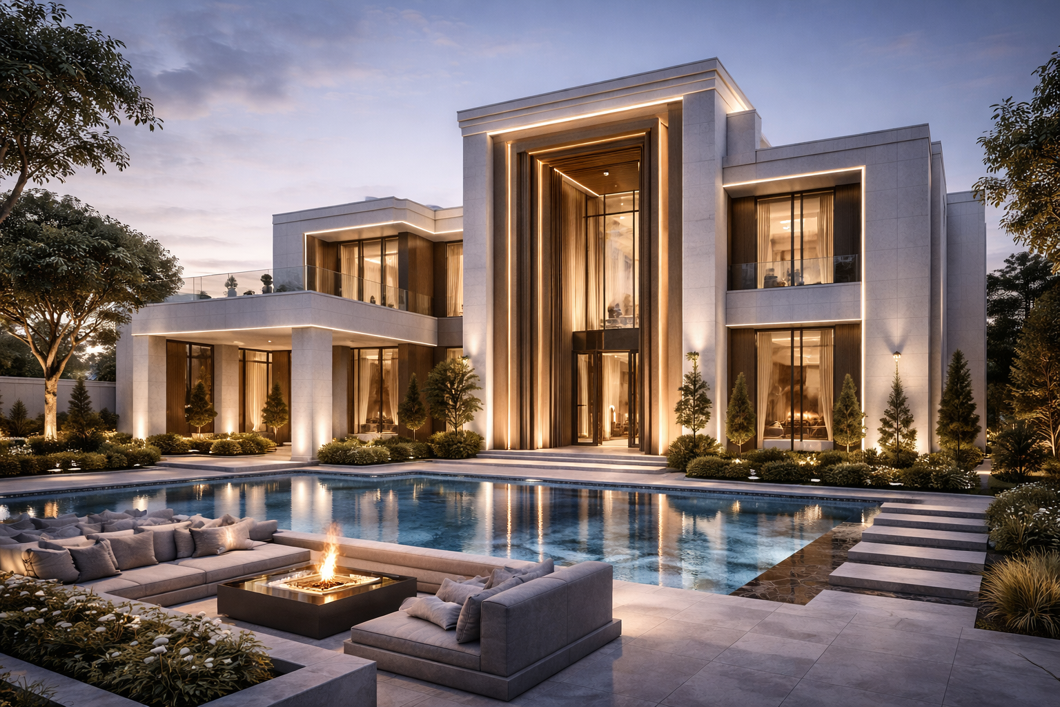 تصميم نيوكلاسيك — منظور صباحي